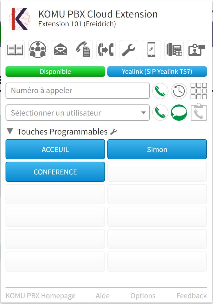 CLOUD PBX KOMU CHROME